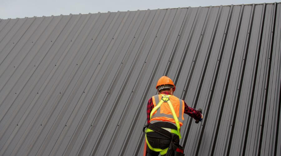 Professional metal roof installation in Delaware, IA